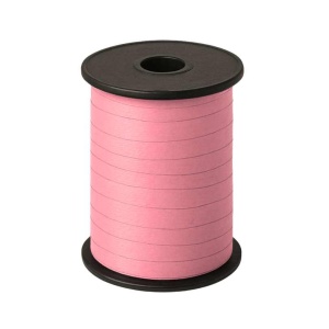 Paperlook krullint – 10 mm x 250 meter – roze