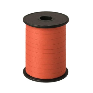 Paperlook krullint – 10 mm x 250 meter – oranje