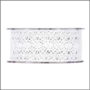 Kant – wit – 40mm x 10m