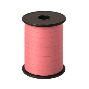 Paperlook krullint – 10 mm x 250 meter – oud roze