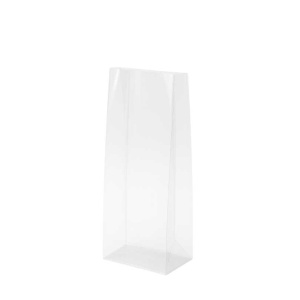Uitdeelzakjes - 80 x 40 x 240mm | Blokbodemzakjes transparant | Plastic Zakjes | Cellofaanzakjes