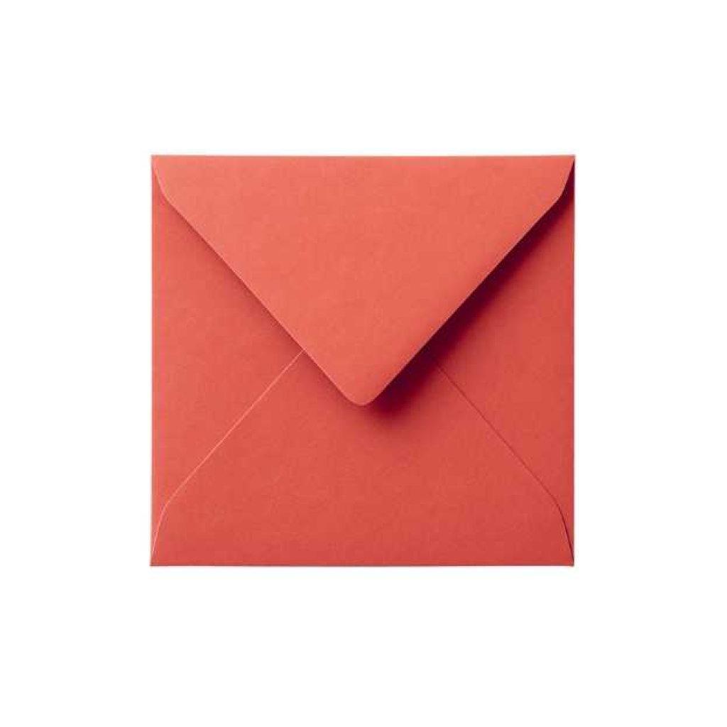 Enveloppen – Rood - 14×14 cm - 10 stuks