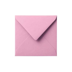 Enveloppen – roze -  14×14cm - 10 stuks