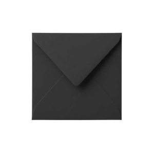 Enveloppen – zwart -  14×14cm - 10 stuks