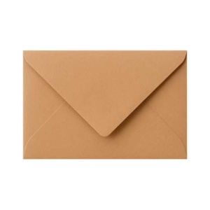 Enveloppen – bruin kraft – 11.4×16.2 cm – 10 stuks