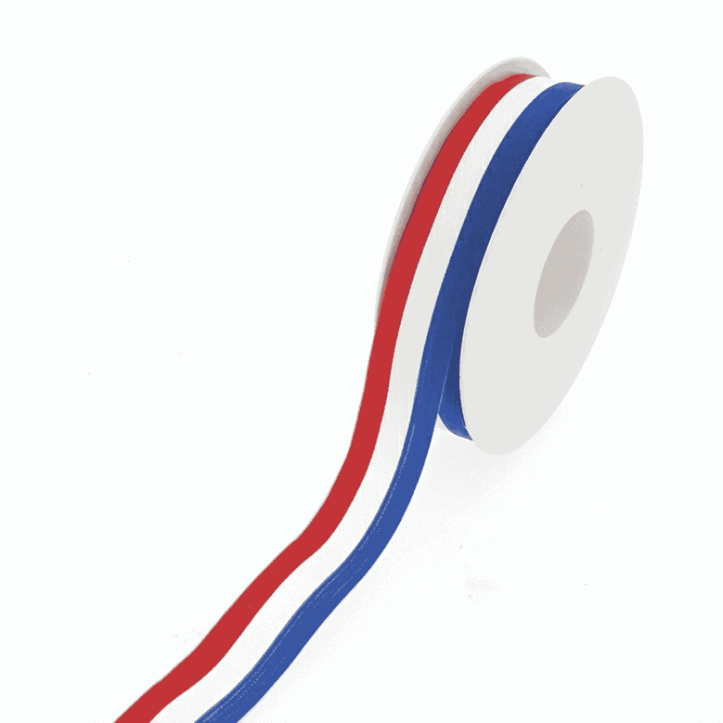 Medaillelint Nederlandse vlag geweven – 25 mm x 25 meter