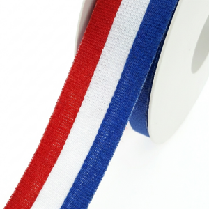 Medaillelint Nederlandse vlag geweven – 25 mm x 25 meter