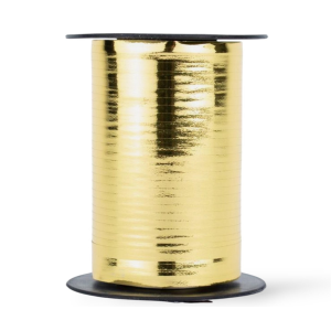 Krullint – metallic 10 mm x 250 meter – goud