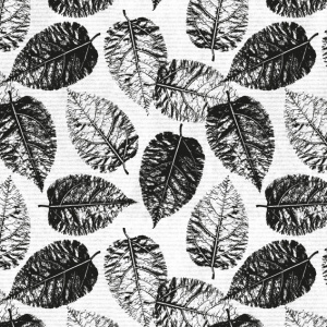 Papierrol – Blad - zwart-wit – 60cm x 100m