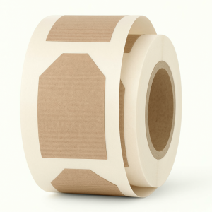 Etiketten – Label – kraft – 500 stuks - 35 x 20 mm