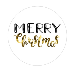 Kerststicker