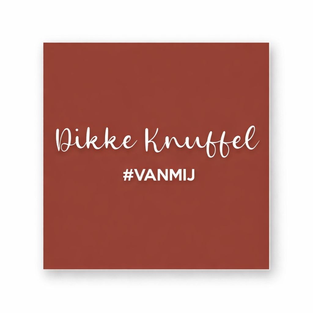 Wenskaart – “Dikke Knuffel” – Inclusief Envelop