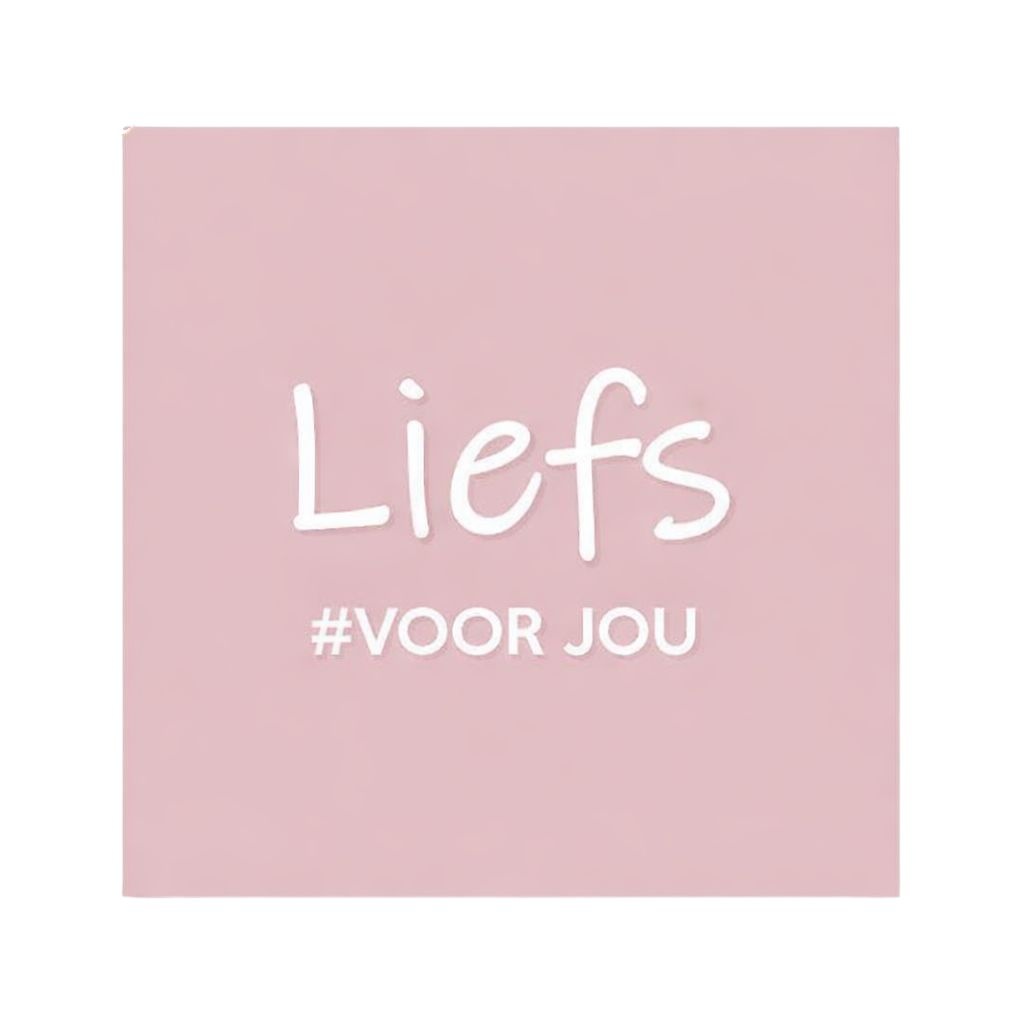 Wenskaart – “Liefs” – Inclusief Envelop