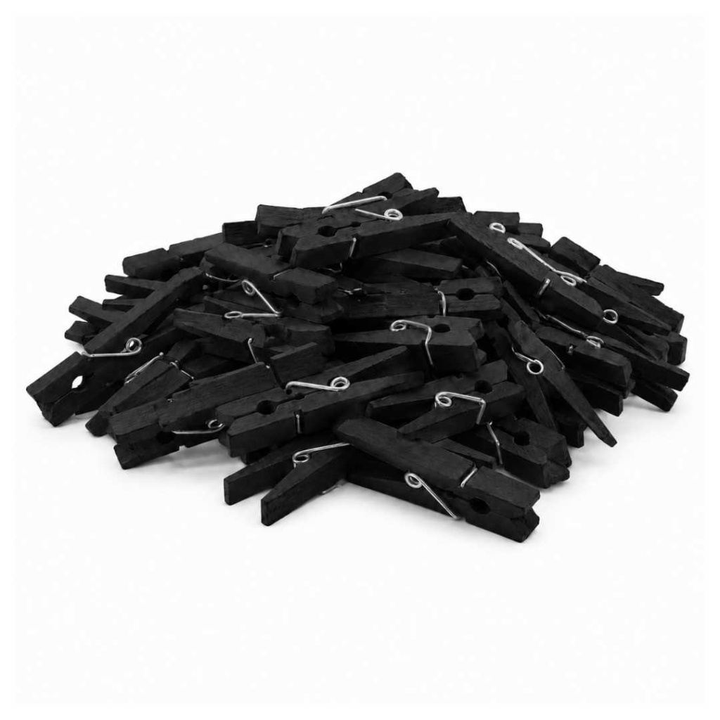 Knijpers – zwart – 35mm x 10mm