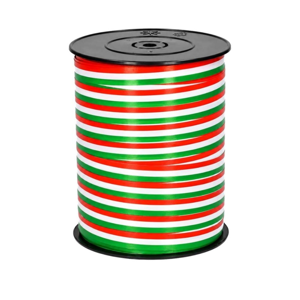 Krullint Italiaanse vlag – 10mm x 250 meter