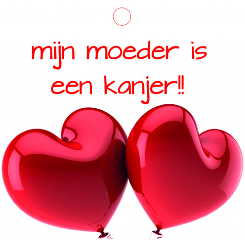 Cadeaukaartje – Mijn moeder is een kanjer