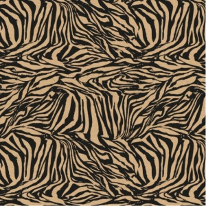 Papierrol – Kraft – Zebra print – 50cm x 150m