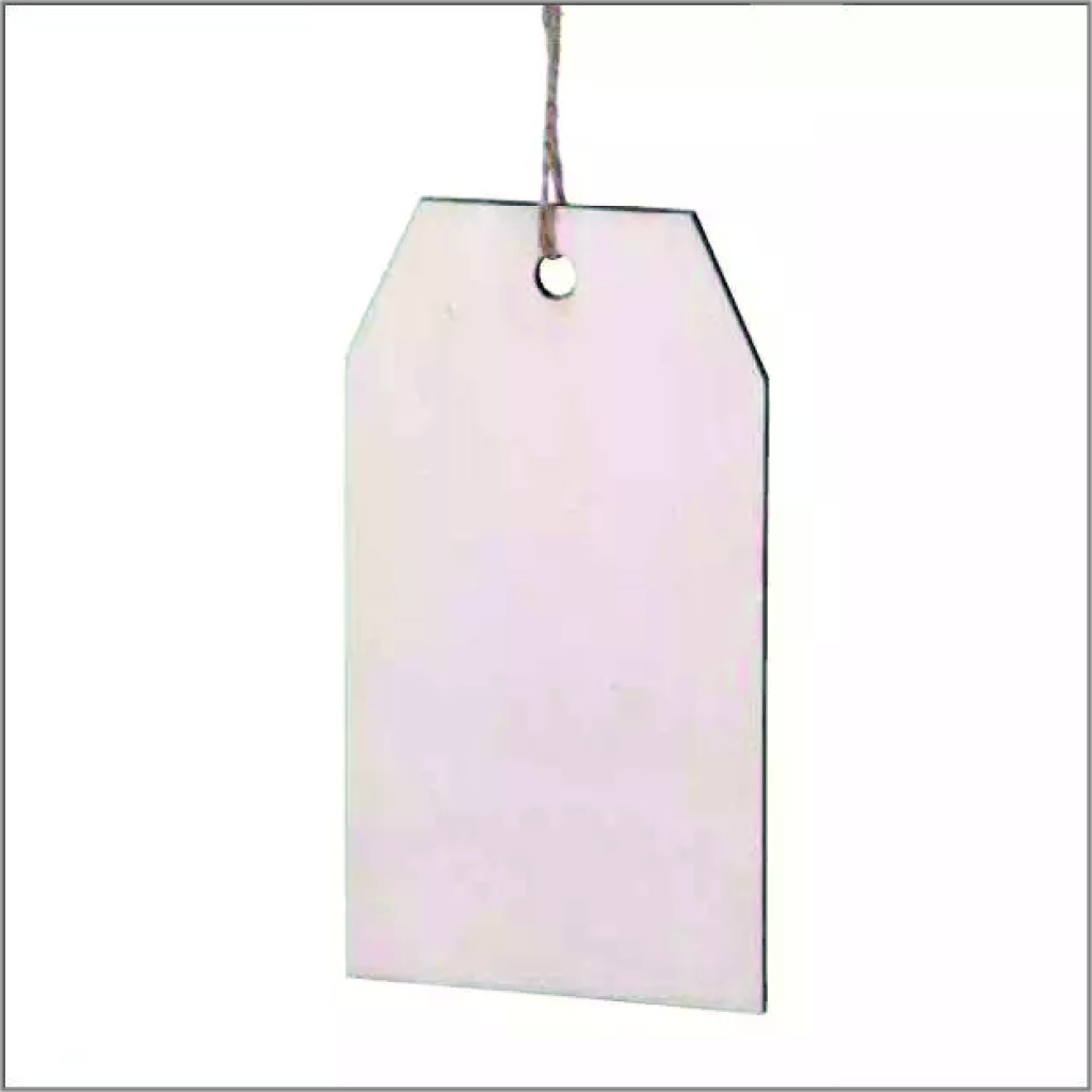 houten labels - 70 x 120 - 12 stuks