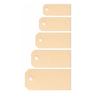 Post labels - prijskaarten - 50 x 25mm – 1000 stuks