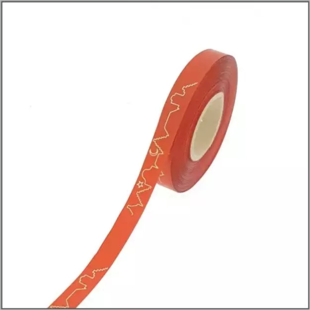 Satijn lint – Sint-over de daken – 15mm x 20meter