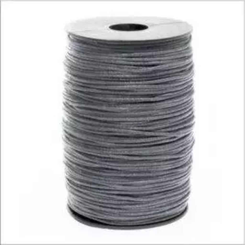 Cotton wax – 200 meter – donker grijs