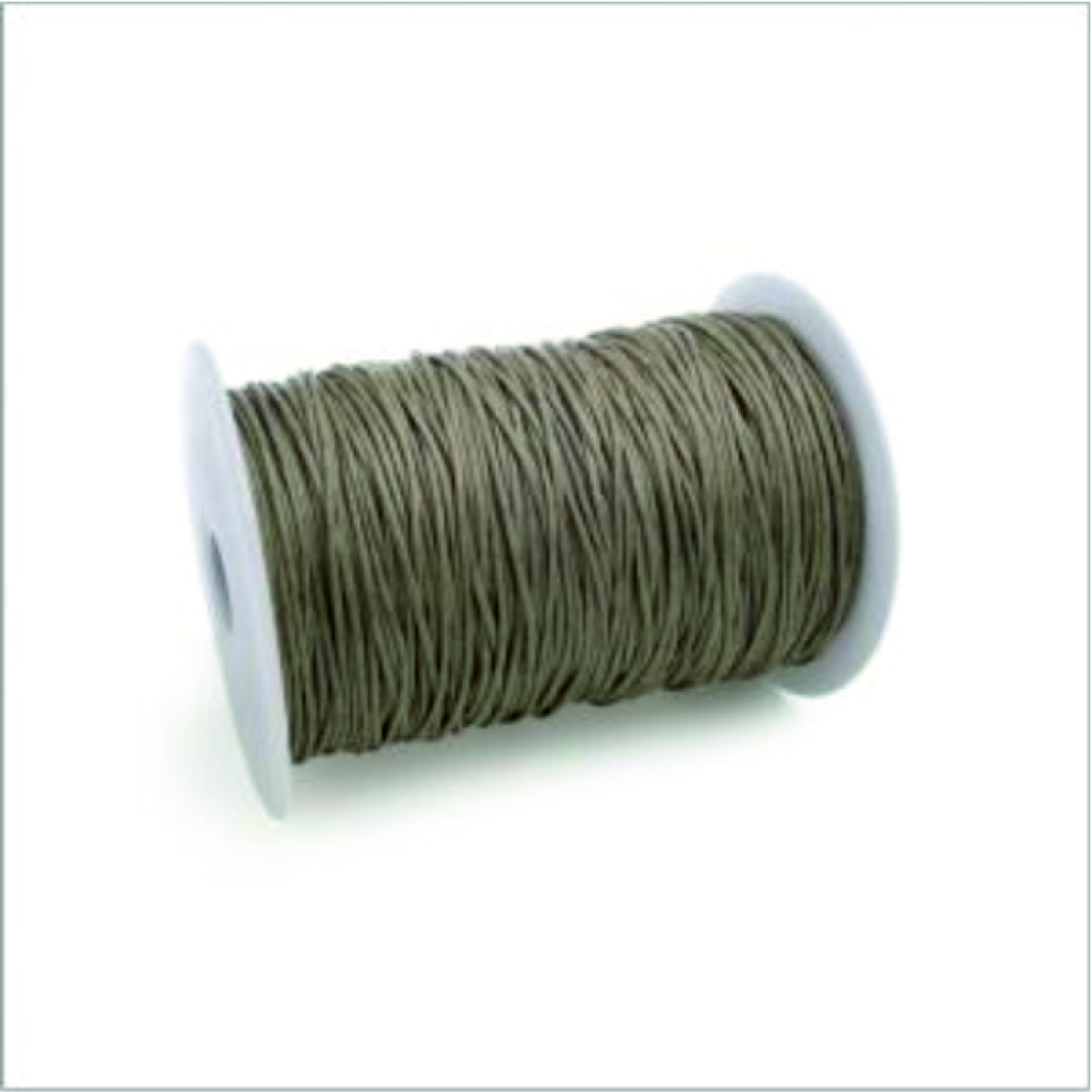 Wax koord – 200 meter – sand