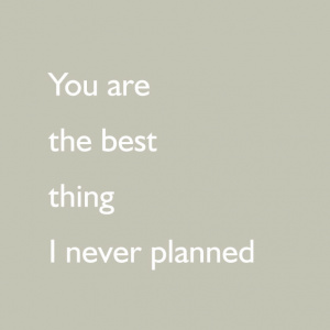 Wenskaart “Best Thing” – 150 x 150 mm – Inclusief Envelop