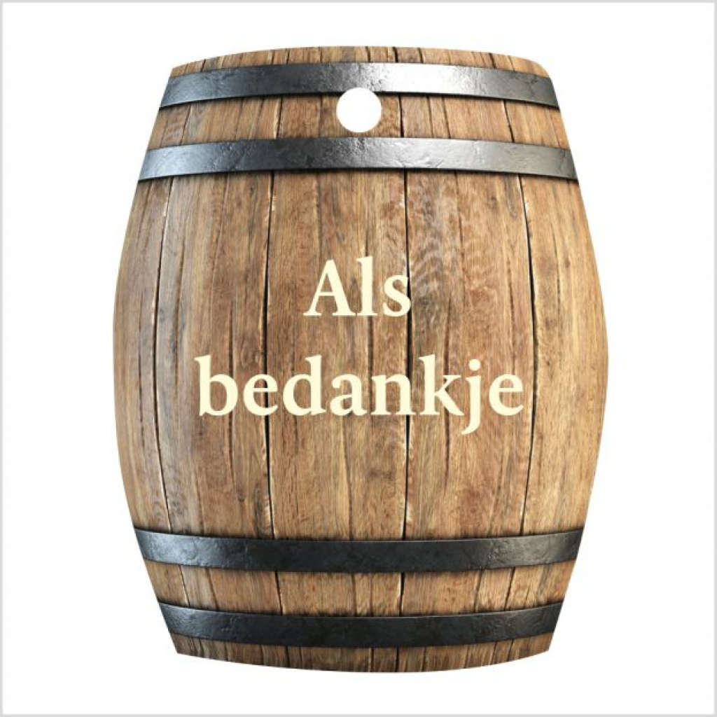 Cadeaukaartje – Als bedankje