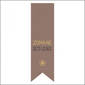Zomaar iets leuks
