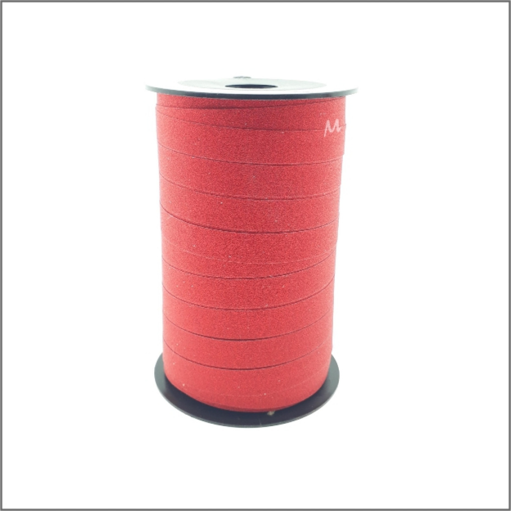 Glitter lint – rood