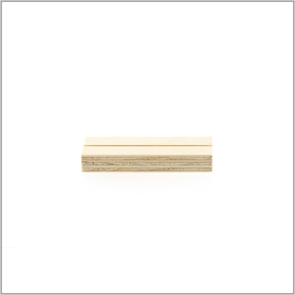 Kaarthouder - naturel - 12 cm