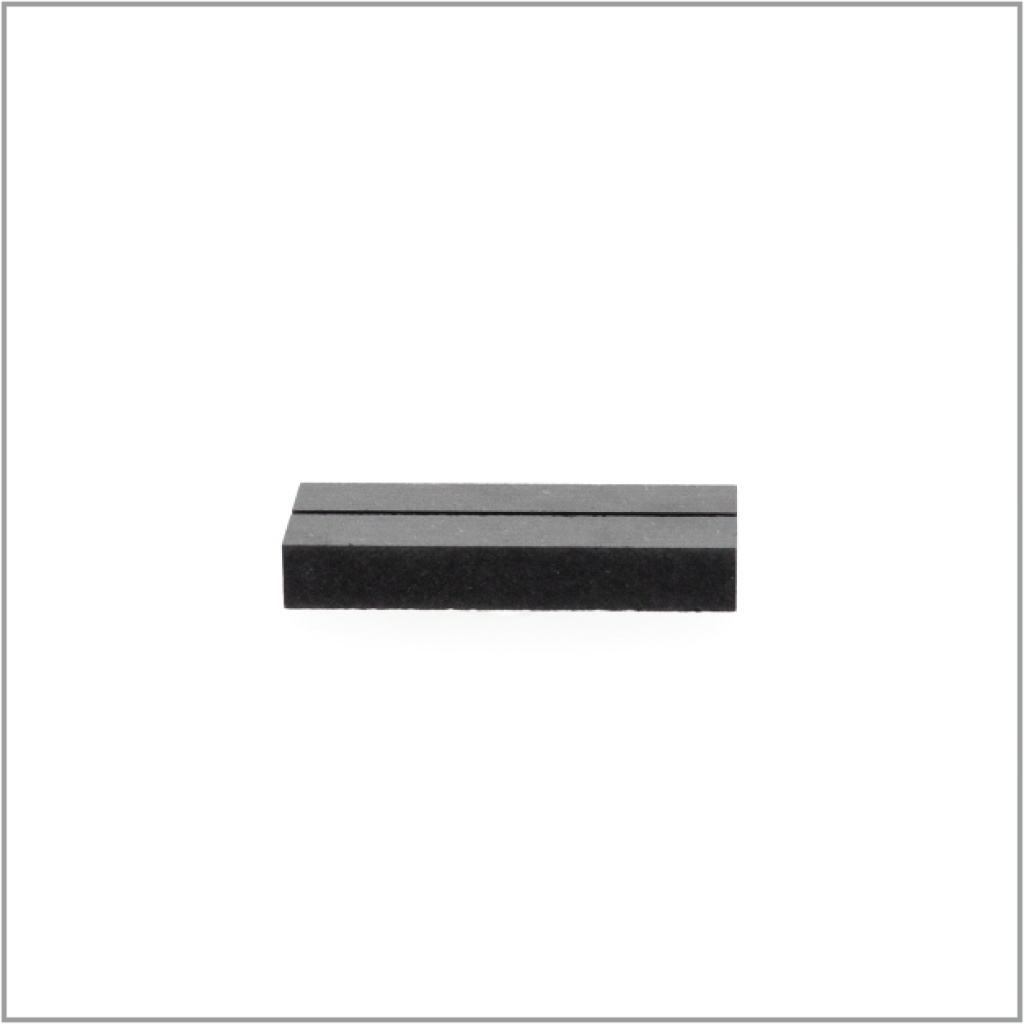 Kaarthouder - zwart - 12 cm