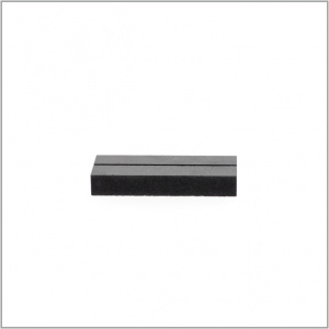 Kaarthouder - zwart - 12 cm