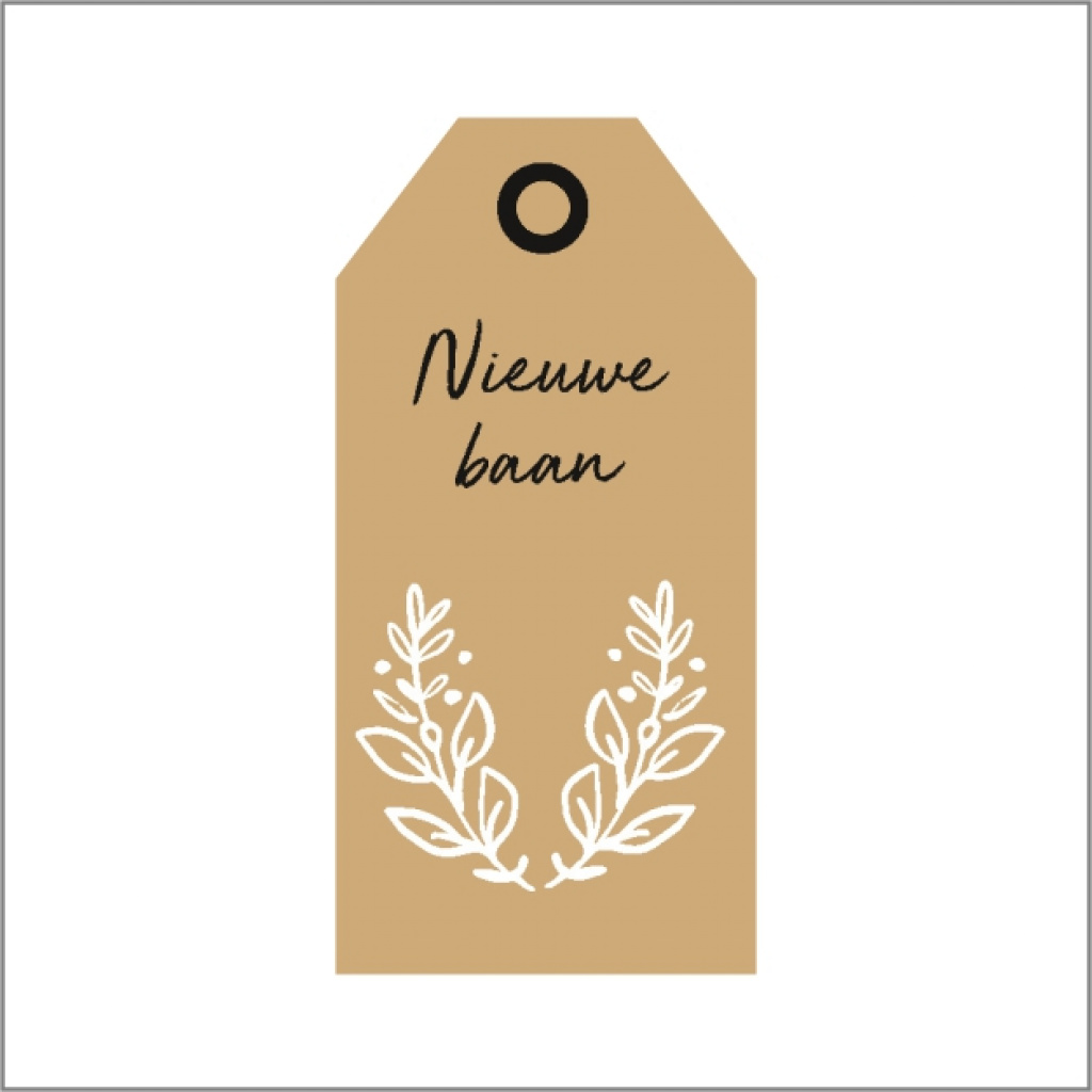 Cadeaukaartje – Nieuwe baan