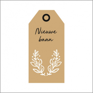 Cadeaukaartje – Nieuwe baan