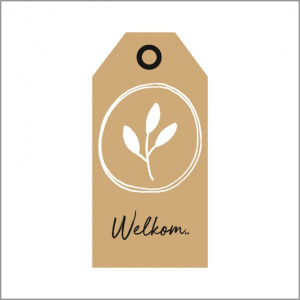Cadeaukaartje – Welkom