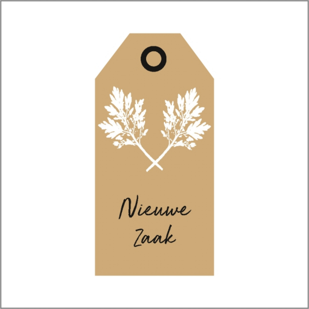Cadeaukaartje – Nieuwe zaak
