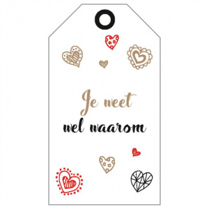 Cadeaukaartje – Je weet wel..