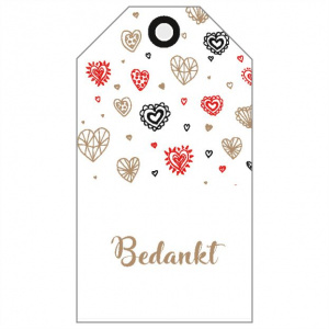 Cadeaukaartje – Bedankt