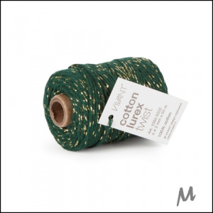 Lurex-koord – dark green - 50 meter