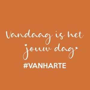 Cadeaukaartje – vandaag is het jouw dag