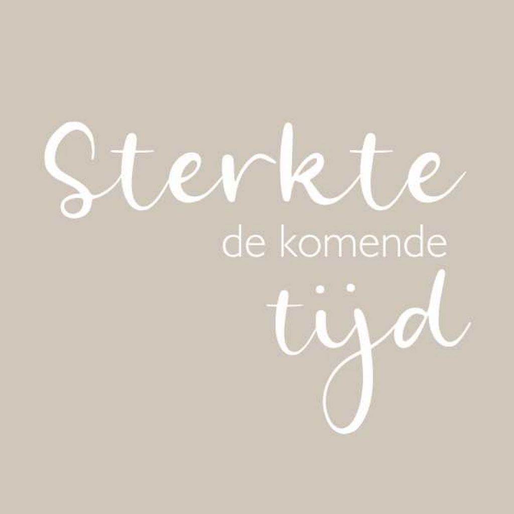 Cadeaukaartje – Sterkte