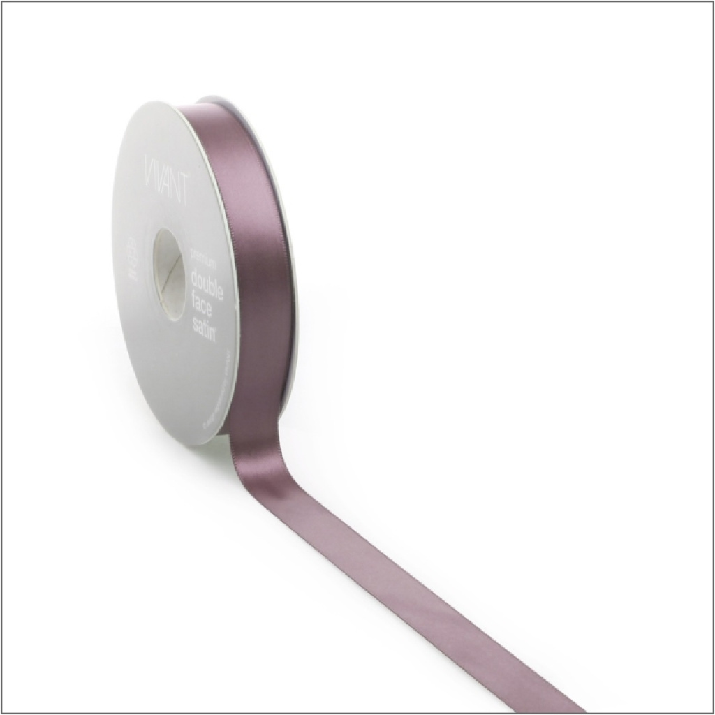 Double faced satijn – 25 meter – oud roze