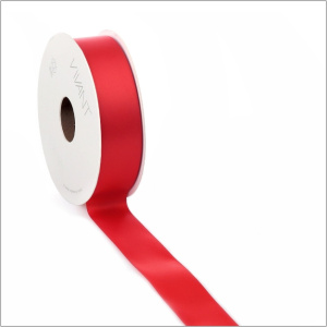 Double faced satijn – 25 meter – rood