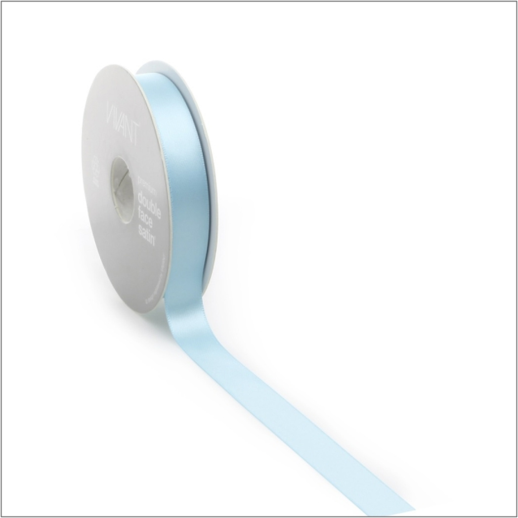 Double faced satijn – 25 meter – turquoise