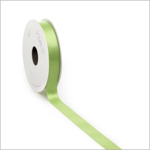 Double faced satijn – 25 meter – lime