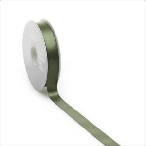 Double faced satijn – 25 meter – mos groen