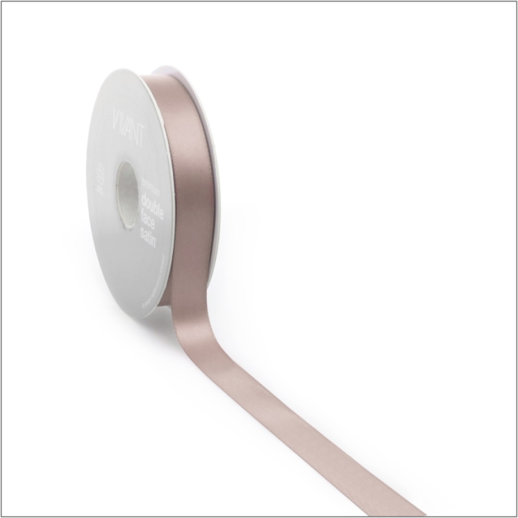Double faced satijn – 25 meter – nude