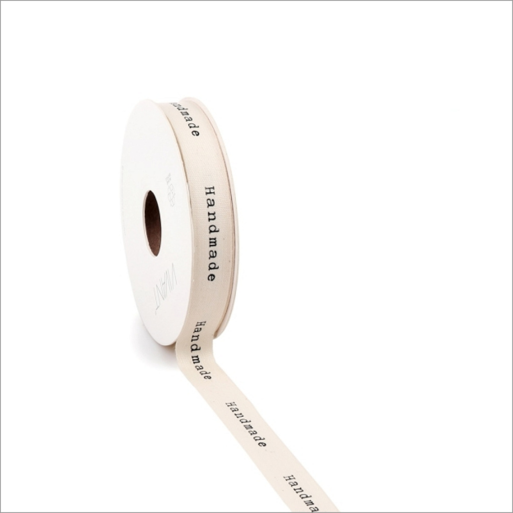 Katoen lint Handmade – 15mm x 20 meter