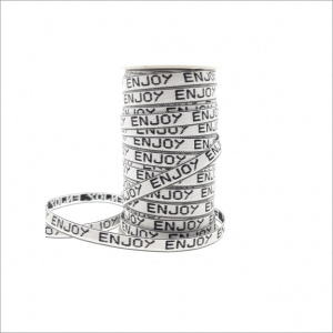 Enjoy – Lint wit-zwart